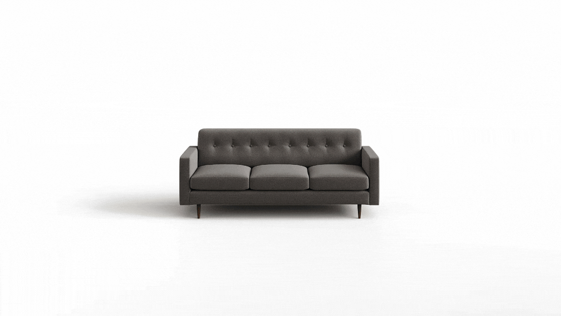 booth designs with gray sofa